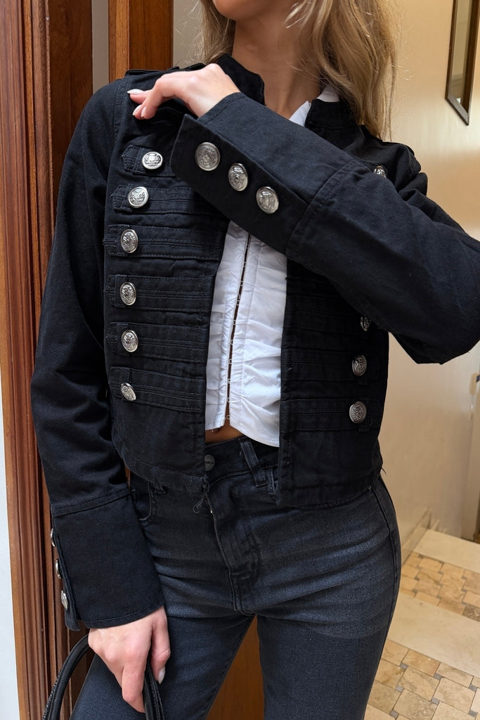 CAMPERA NAPOLEÓN BLACK