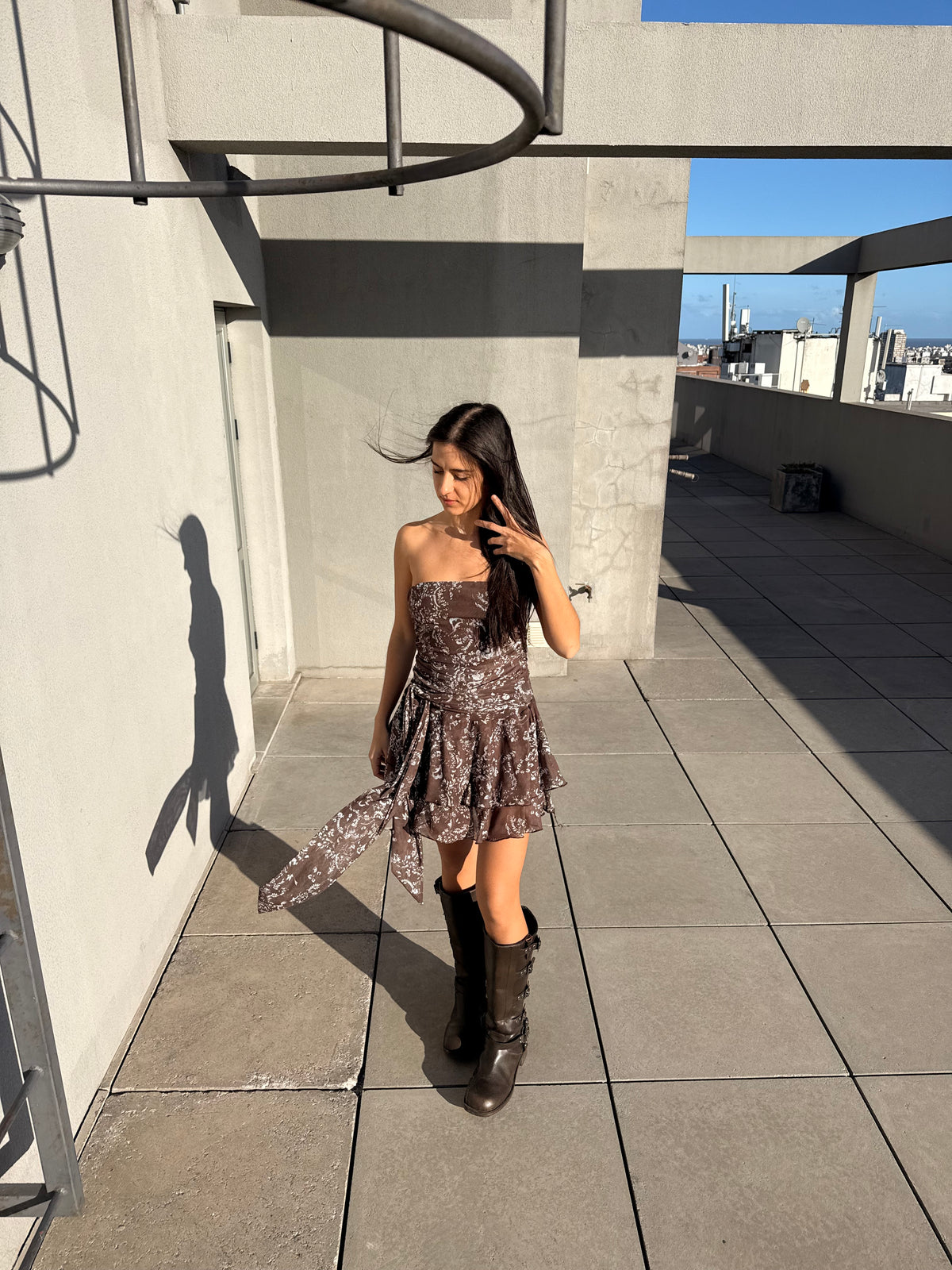 VESTIDO SUGAR BROWN