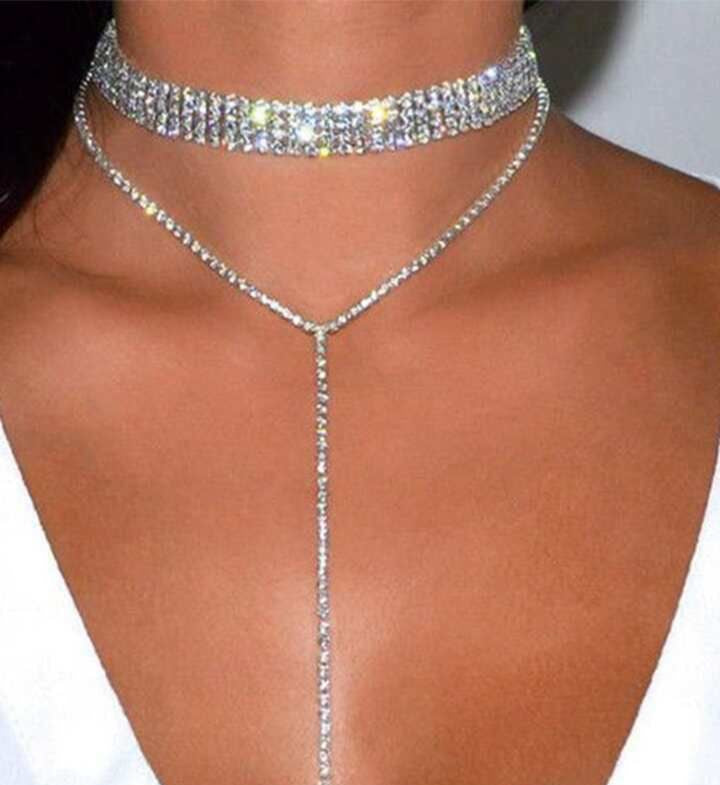 COLLAR STRASS