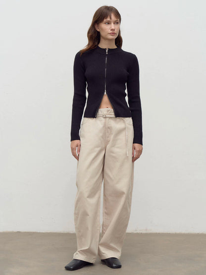 CARDIGAN 2 CIERRES NEGRO
