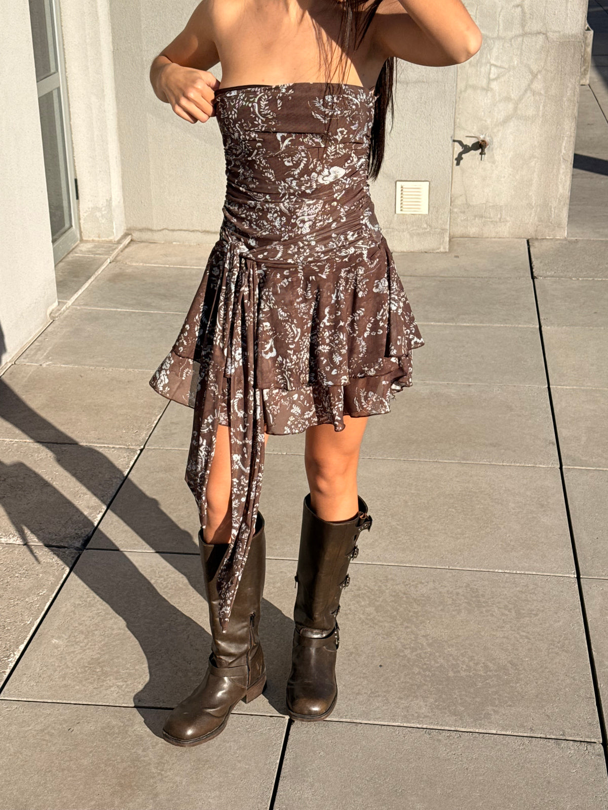 VESTIDO SUGAR BROWN