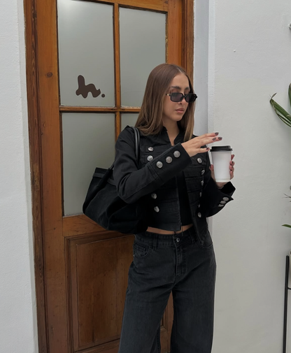 CAMPERA NAPOLEÓN BLACK