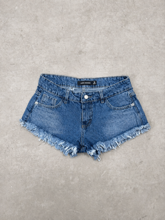 SHORT MEGA AZUL (tiro bajo)