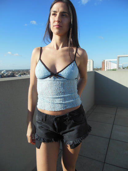 TOP DOLLHOUSE BABY BLUE