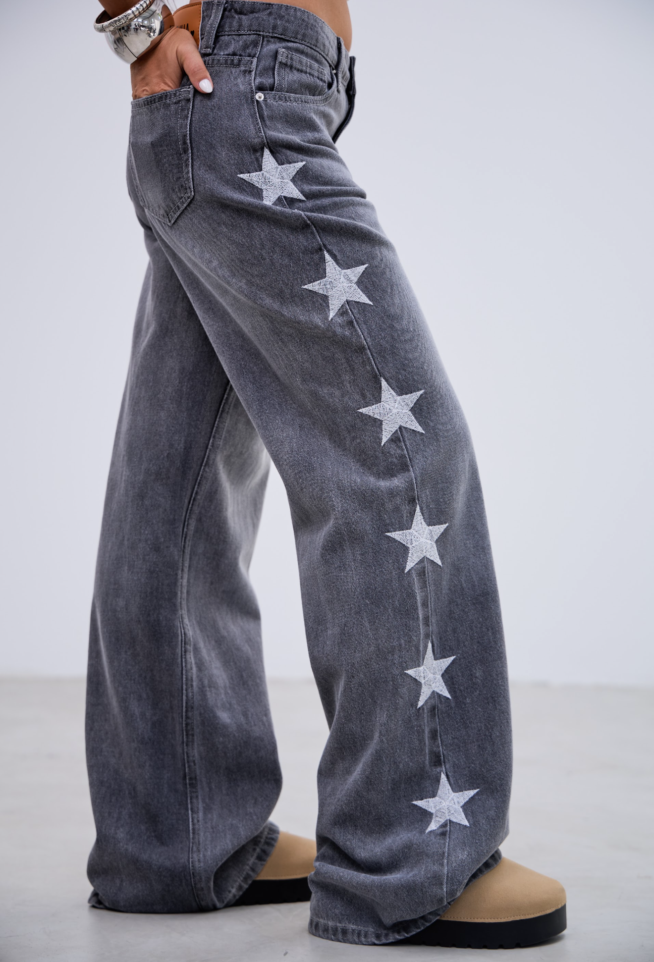 JEAN STAR GRIS