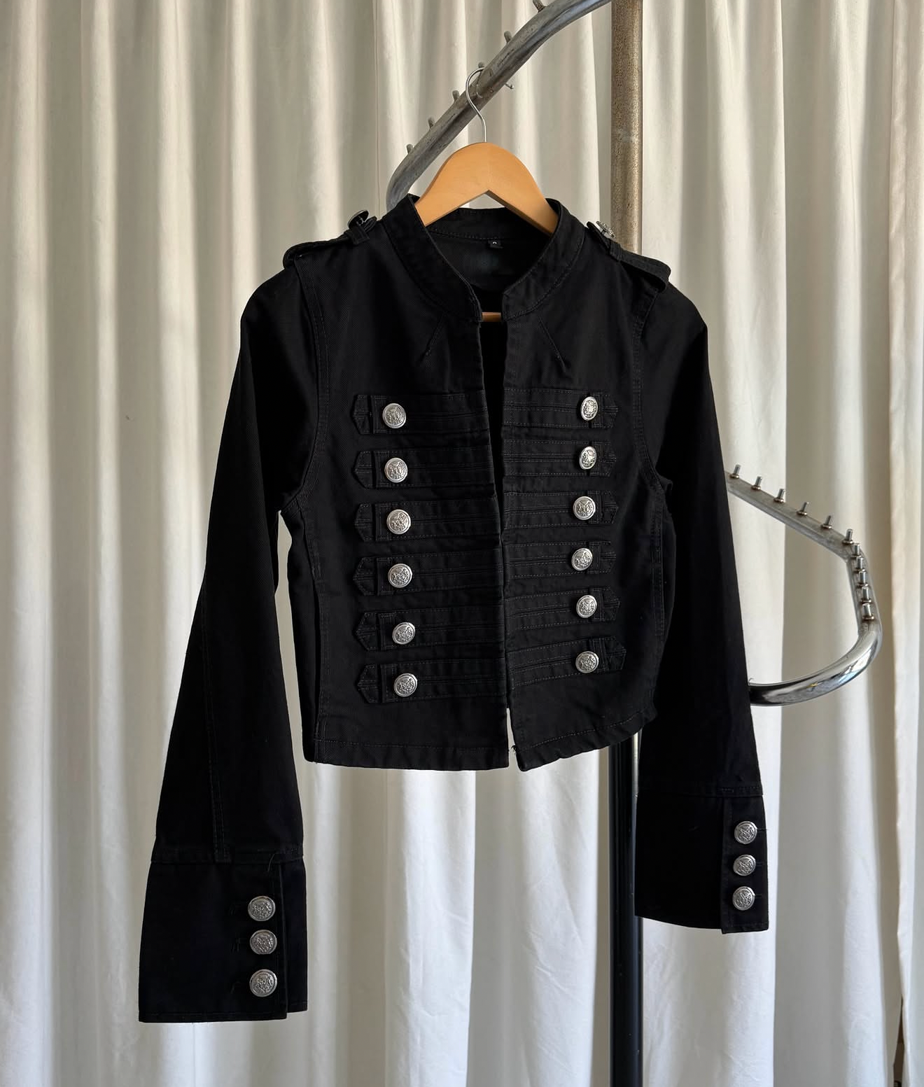CAMPERA NAPOLEÓN BLACK