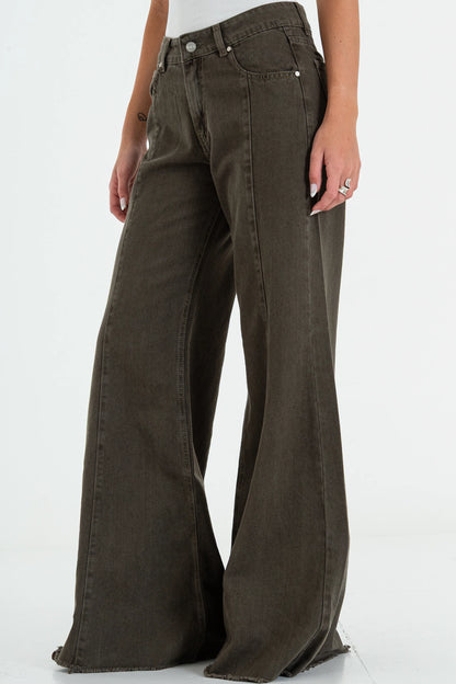 JEAN FLARE OLIVE