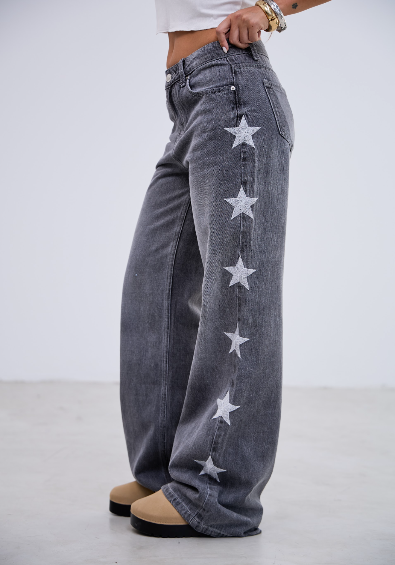 JEAN STAR GRIS